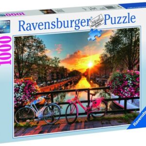 ravensburger: amszterdami bicikli túra 1000 darabos puzzle