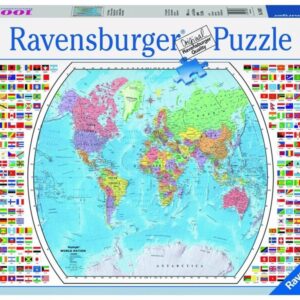 ravensburger politikai világtérkép 1000 db puzzle
