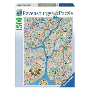 puzzle 1500 db kék fa