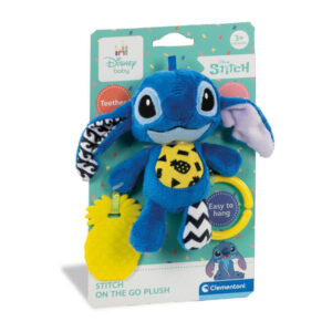 baby clementoni stitch csörgős plüssfigura