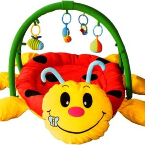 bébi játszószőnyeg, katicás