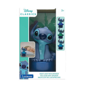 Éjszakai fényt adó stitch figura & hangszoró