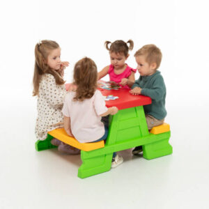 piknikasztal vegyes színben