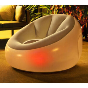 felfújható fotel led világítással