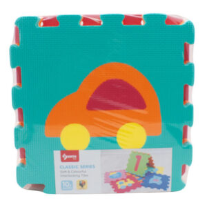 járművek 10 darabos habszivacs szőnyeg puzzle