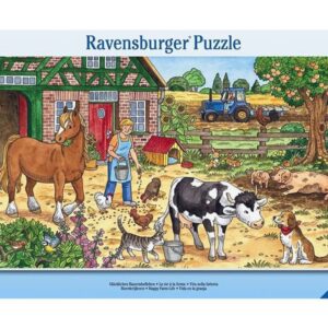 ravensburger tanyasi élet 15 darabos puzzle