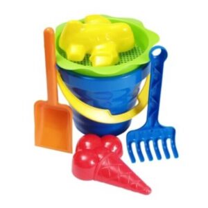 hullámos homokozó 6 darabos készlet többféle