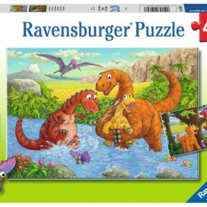 ravensburger puzzle 2x24 db dínók világa