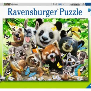 ravensburger: puzzle 300 db vadvilág szelfi