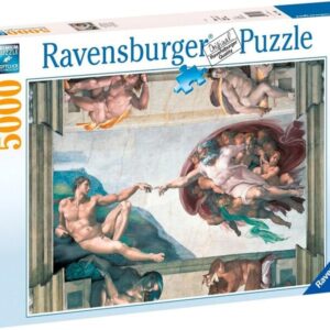 ravensburger michelangelo: teremtés 5000 darabos puzzle