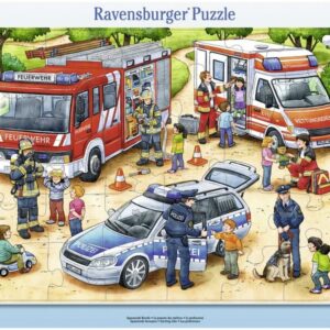 ravensburger: puzzle 30 db Életmentők