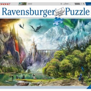 ravensburger: puzzle 3000 db sárkányok birodalma