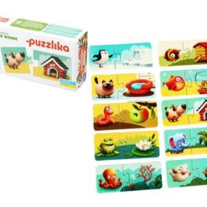 Állatok és lakhelyeik puzzle