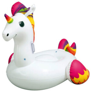 bestway unikornis felfújható lovagló 155 x 119 cm