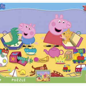 dino puzzle 12 db peppa
