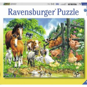 ravensburger: Állati buli 100 darabos xxl puzzle