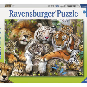 ravensburger: puzzle 200 db nagymacskák