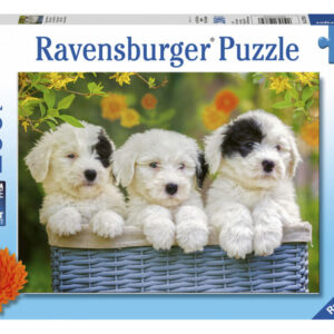 ravensburger puzzle 200 db kölyökkutyák