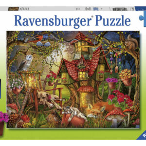 ravensburger puzzle 200 db erdei házikó