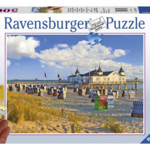 ravensburger: puzzle 500 db strand, ahlbeck