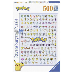 ravensburger puzzle 500 db pokémonok