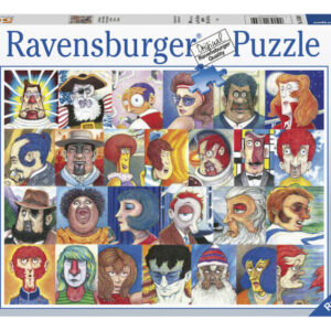 ravensburger: puzzle 500 db arcok