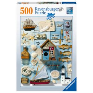 ravensburger: puzzle 500 db tengerparti emlékek