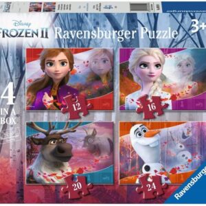 ravensburger: puzzle 4in1 jégvarázs 2