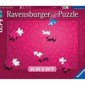 ravensburger puzzle 654 db krypt pink