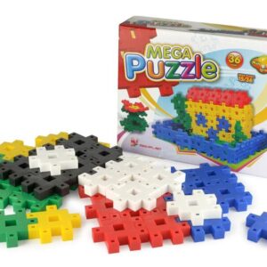 mega puzzle műanyag 36 darabos építőjáték