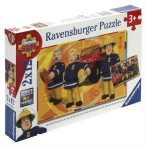ravensburger sam a tűzoltó 2 x 12 darabos puzzle