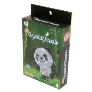 panda 53 darabos világító kristály puzzle többféle