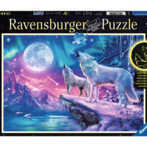 ravensburger puzzle 500 db az északi fény farkasa