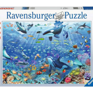 ravensburger puzzle 3000 db színes víz alatti szórakozás