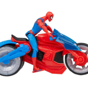 marvel pókember 10 cm es jármű figurával