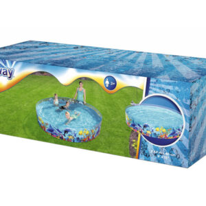 bestway merevfalú, tenger élővilága mintájú medence 2, 44 m x 46 cm