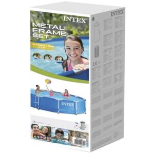 intex 28212 csővázas medence szűrővel 366 x 76 cm