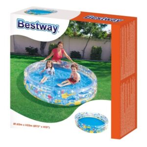 bestway 51005 Átlátszó gyűrűs medence 183 x 33 cm