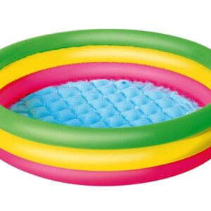 bestway színes 3 gyűrűs medence, 102x25cm