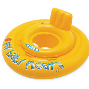 intex 56585 beülős bébiúszó sárga, 70 cm